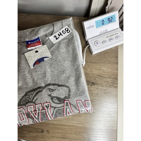 Champion Maryland Terrapins T Shirt Mens XL Grey NWT College Football Basketball - Picture 11 of 11